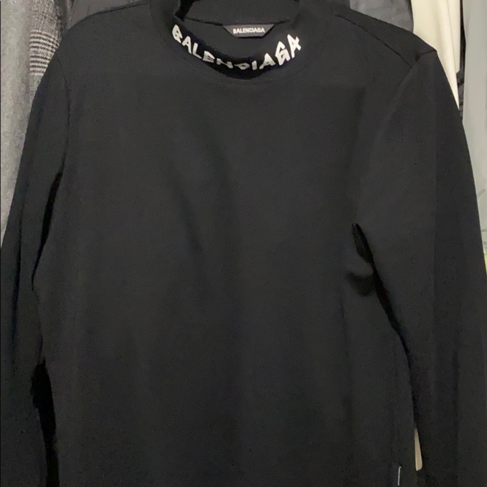 Balenciaga long sleeve turtle neck